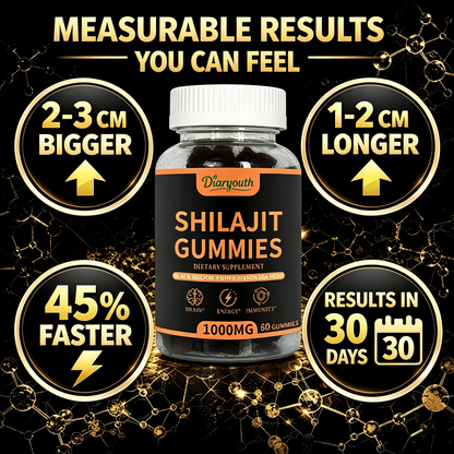 Himalayan Shilajit Male Vitality Gummies, 60 Count